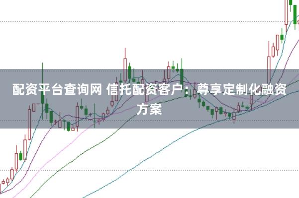 配資平臺查詢網 信托配資客戶：尊享定制化融資方案