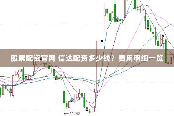 股票配資官網 信達配資多少錢？費用明細一覽