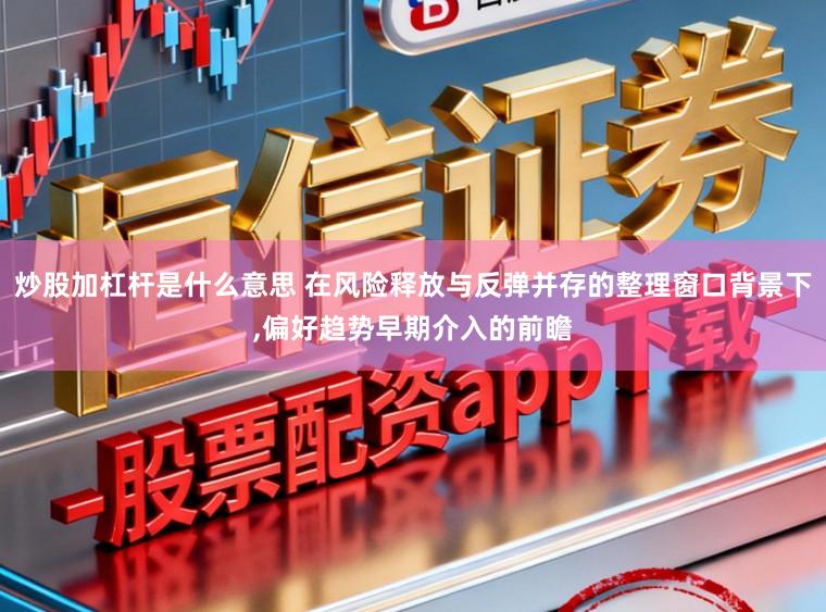 炒股加杠桿是什么意思 在風(fēng)險(xiǎn)釋放與反彈并存的整理窗口背景下,偏好趨勢(shì)早期介入的前瞻