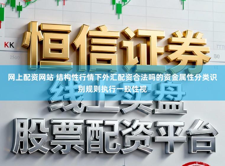 網上配資網站 結構性行情下外匯配資合法嗎的資金屬性分類識別規則執行一致性視